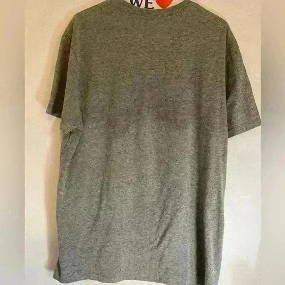 Rare! 2002 Naruto Shippuden Kakashi Textured Grey Graphic Crew Neck Tee Men's XL - Picture 4 of 4